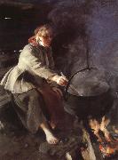 Anders Zorn, In the Cookhouse
